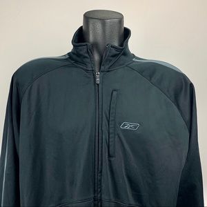 RBX Active Full-Zip Track Jacket - 2XL Blk/Gray